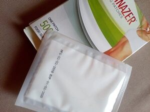 The experience with the use of the Slimmestar slimming plaster