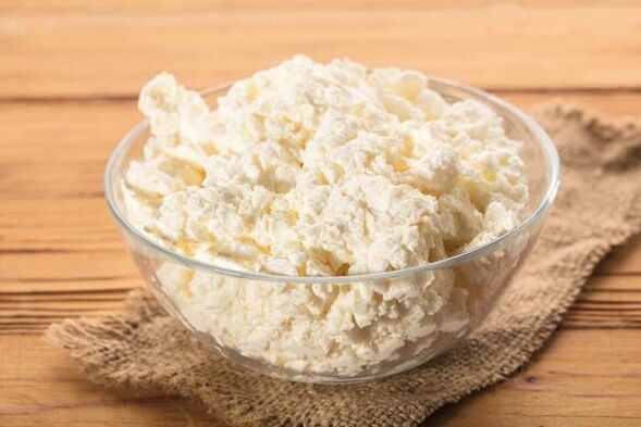 Cottage cheese for nutrition 6 petals